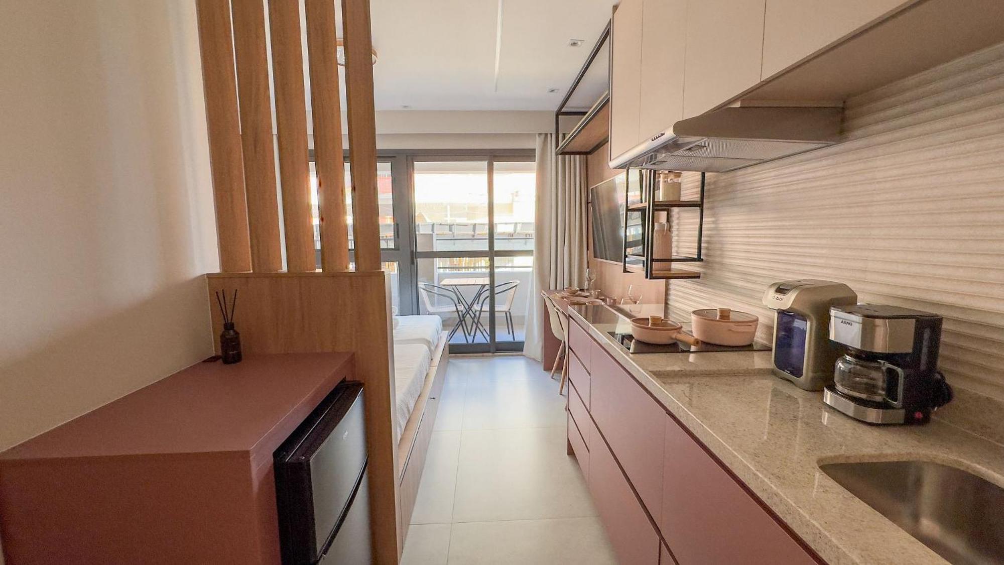 Apartamento Estudio Completo 3 Pessoas 500 M Do Allianz Parque *