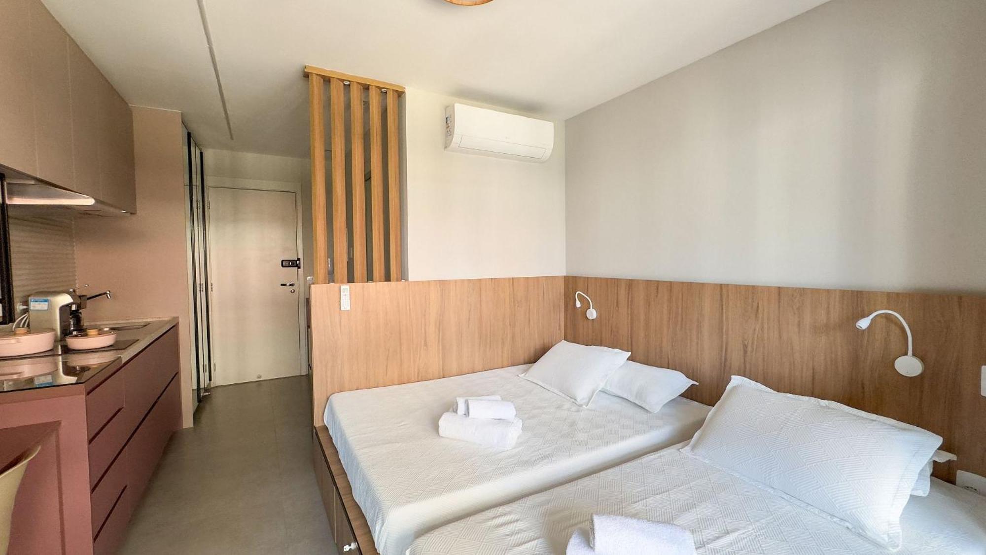 Apartamento Estudio Completo 3 Pessoas 500 M Do Allianz Parque *