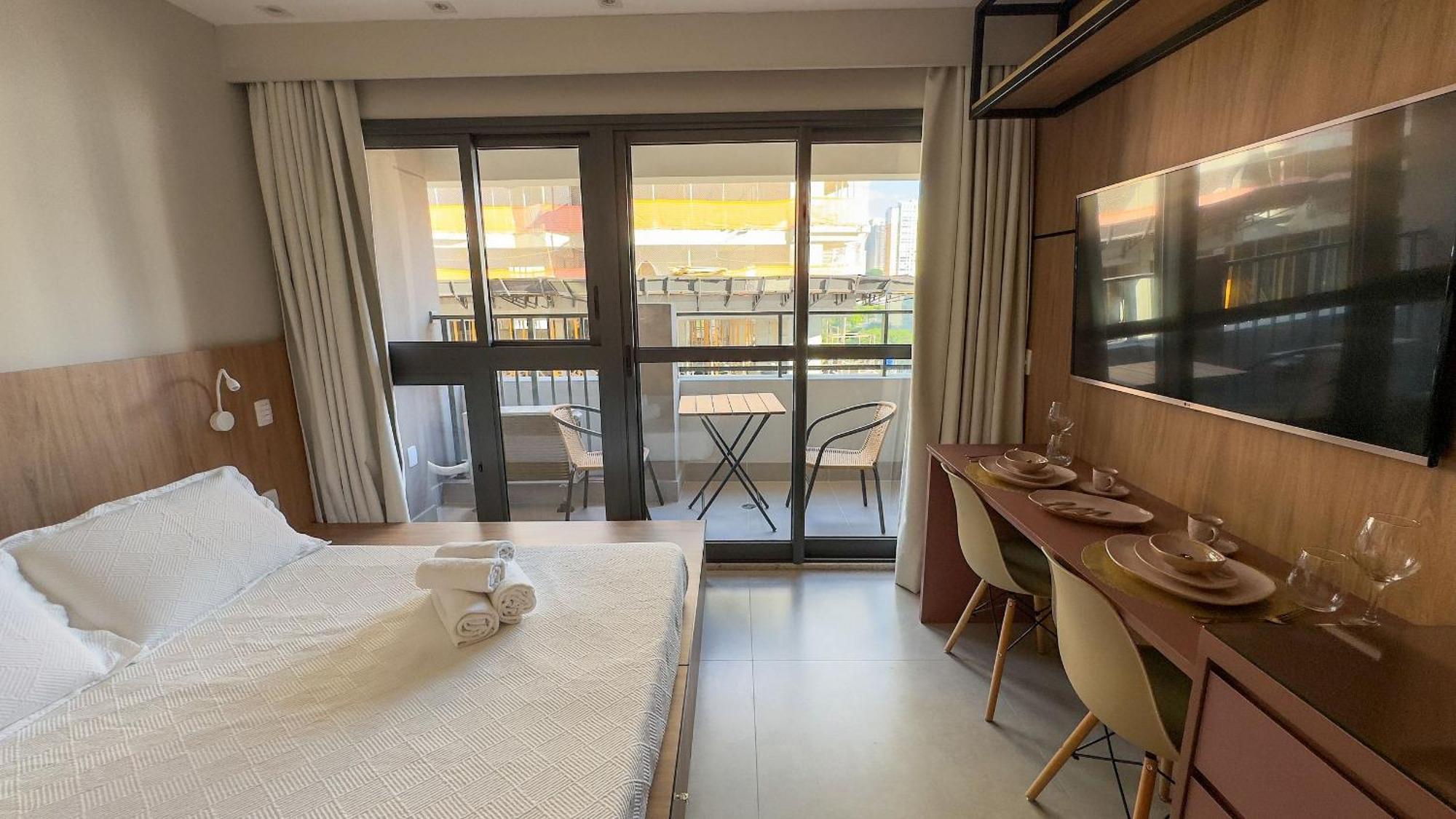 Estudio Completo 3 Pessoas 500 M Do Allianz Parque Apartamento São Paulo